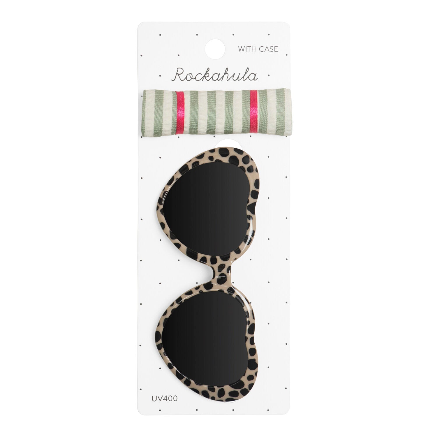 Rockahula Leopard Heart Sunglasses