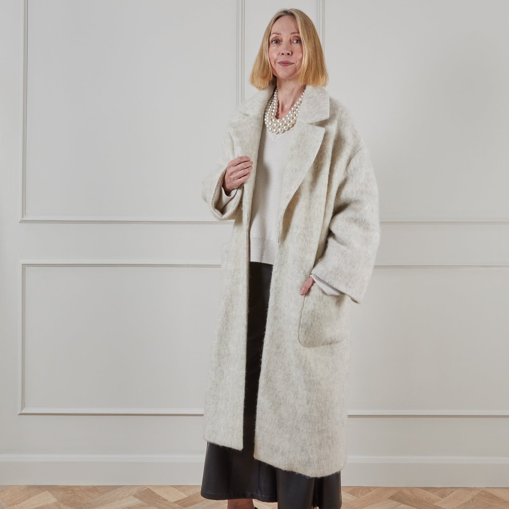 Chalk Sienna Coat