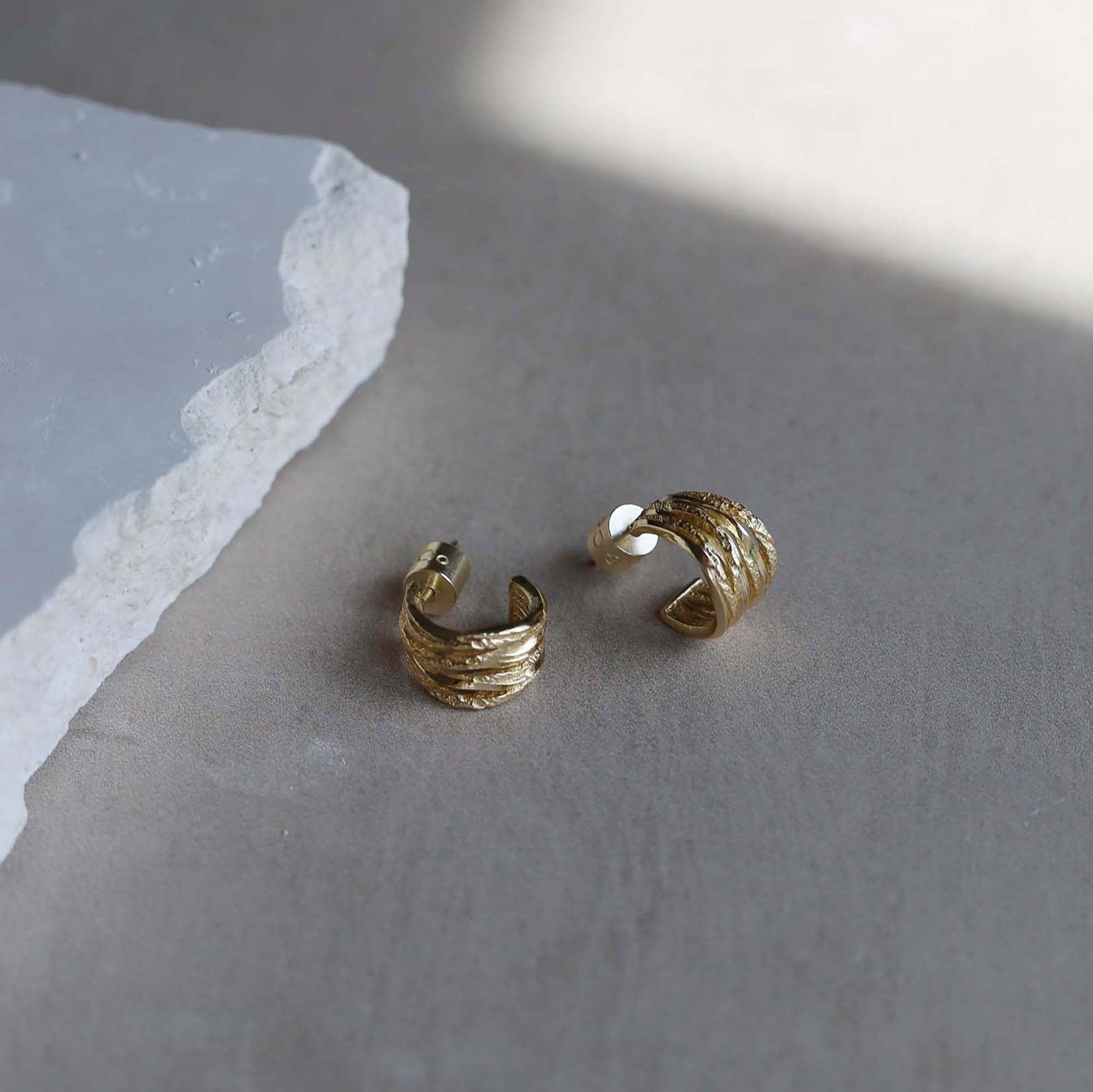 Tutti & Co Spiral Earrings