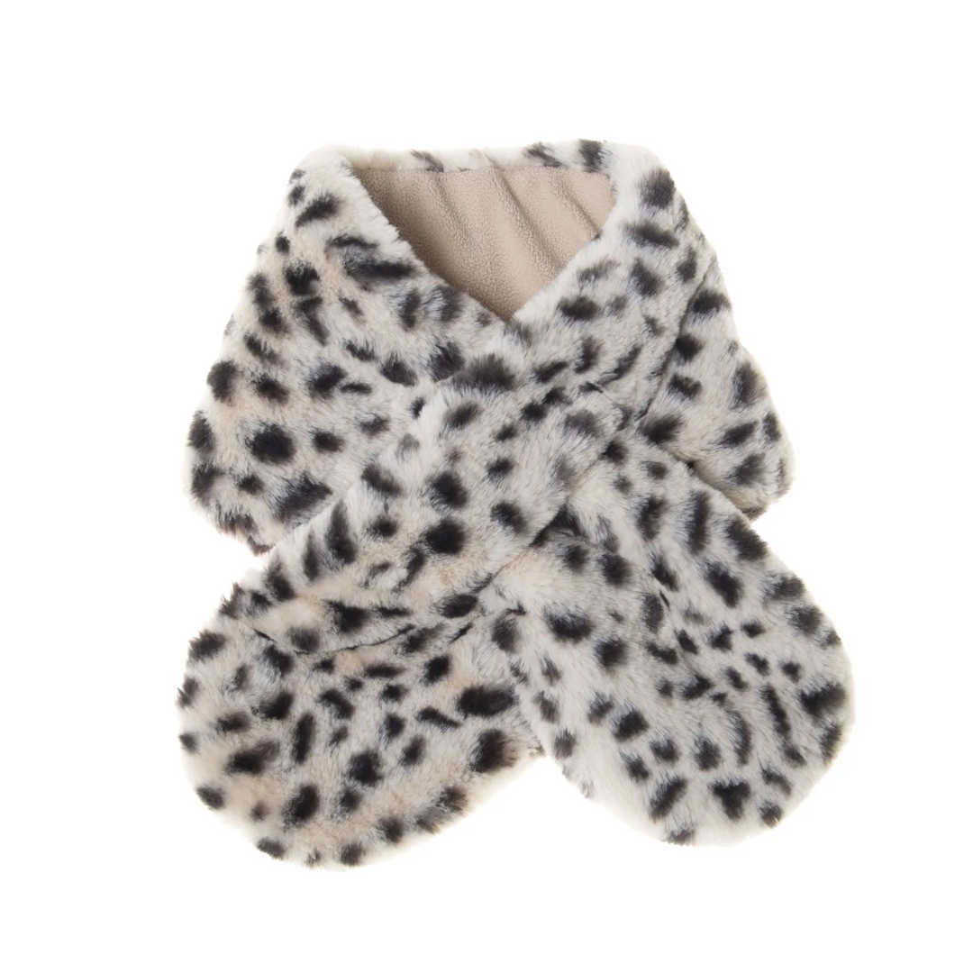 Snow Leopard Fur Wrap