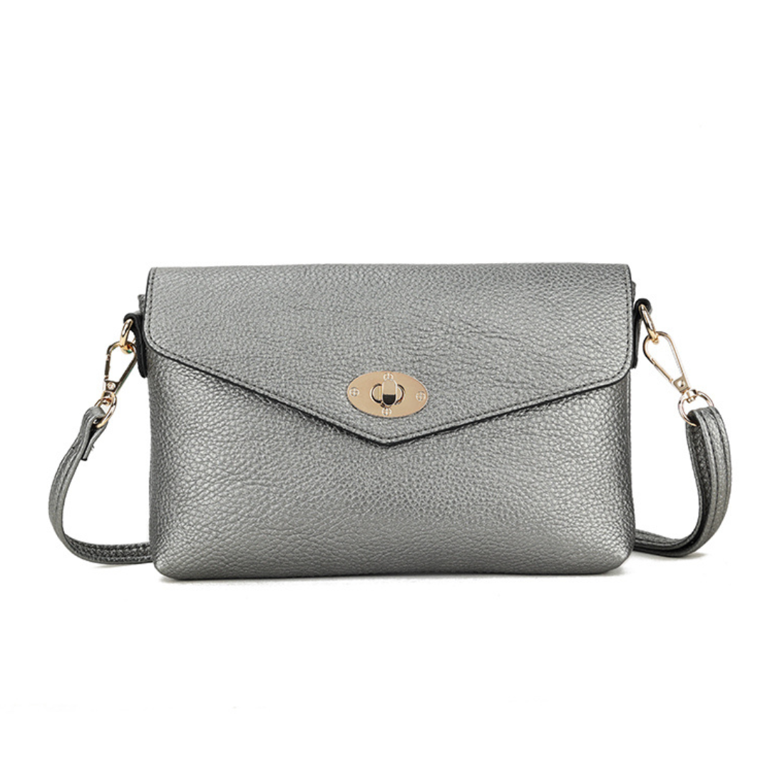 Envelope Crossbody Bag with Clasp