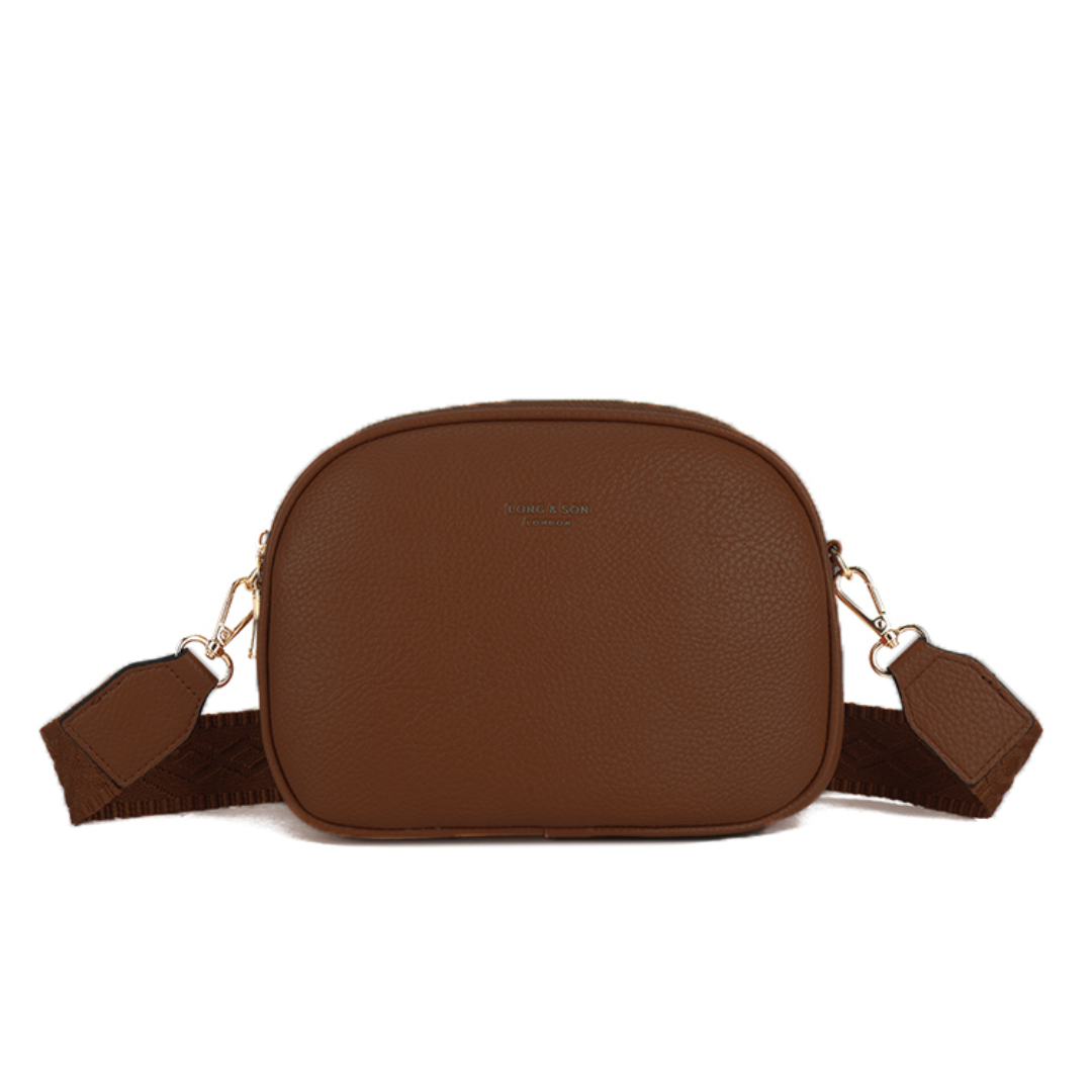 Vegan Crossbody Strap Bag