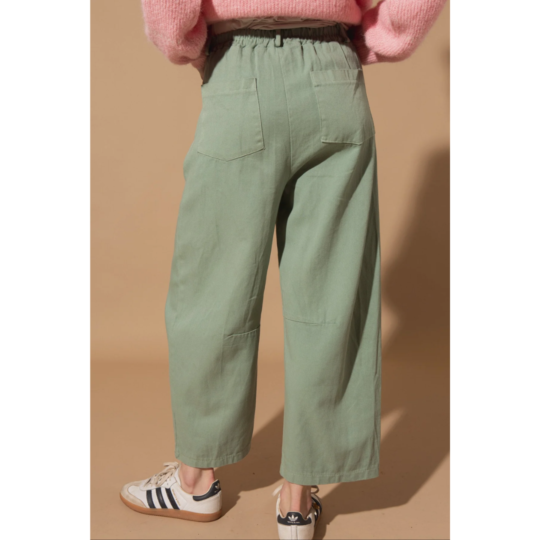 Tilley & Grace Marino Barrel Leg Trousers