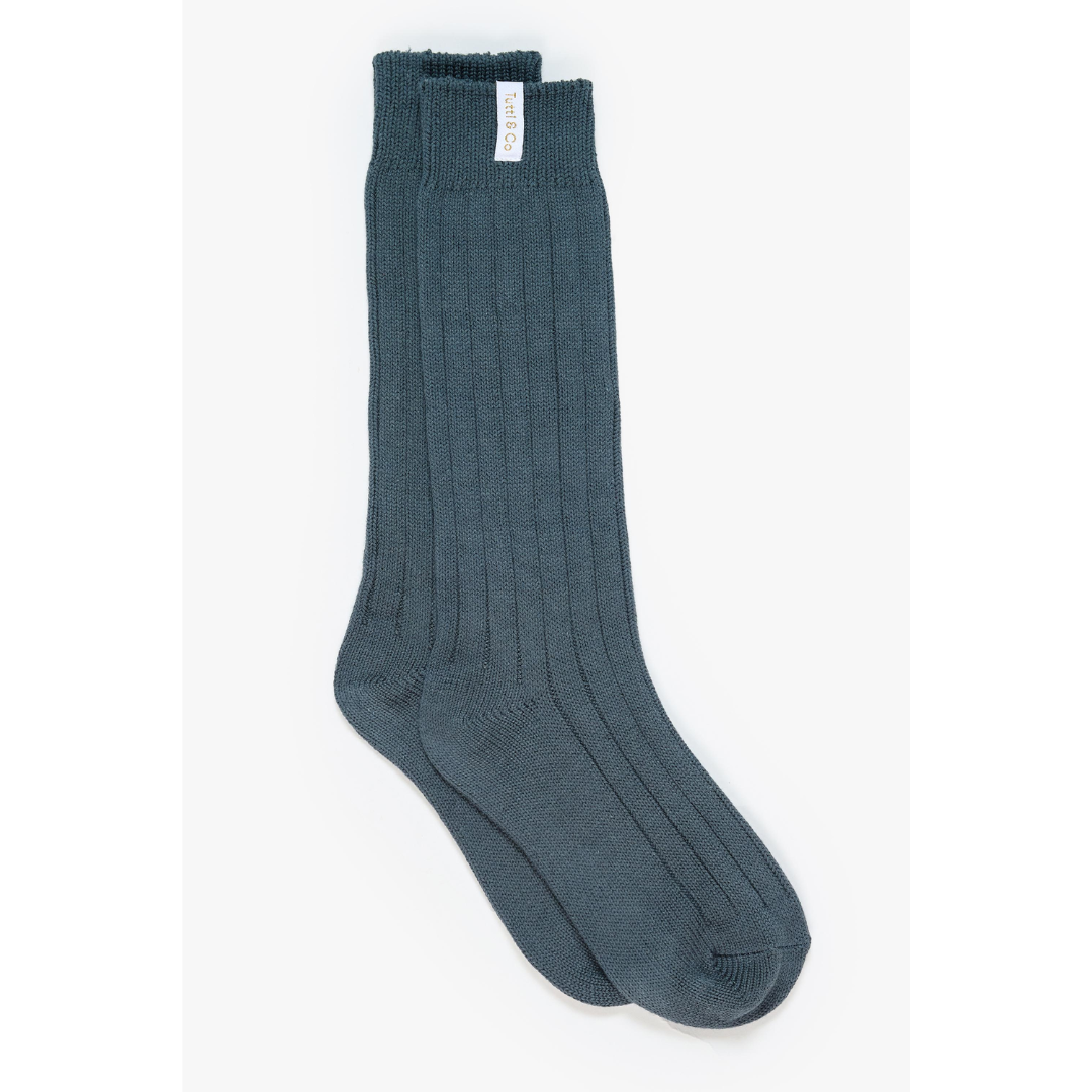 Tutti & Co Core Collection Sage Long Socks