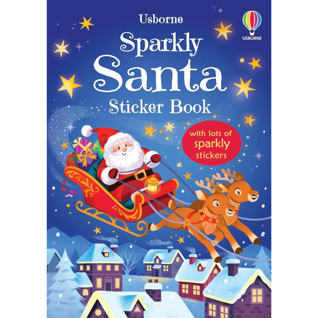 Sparkly Santa Sticker Book