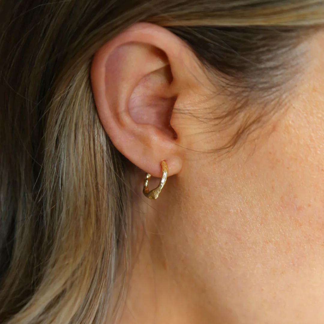 Fern Earrings - Gold
