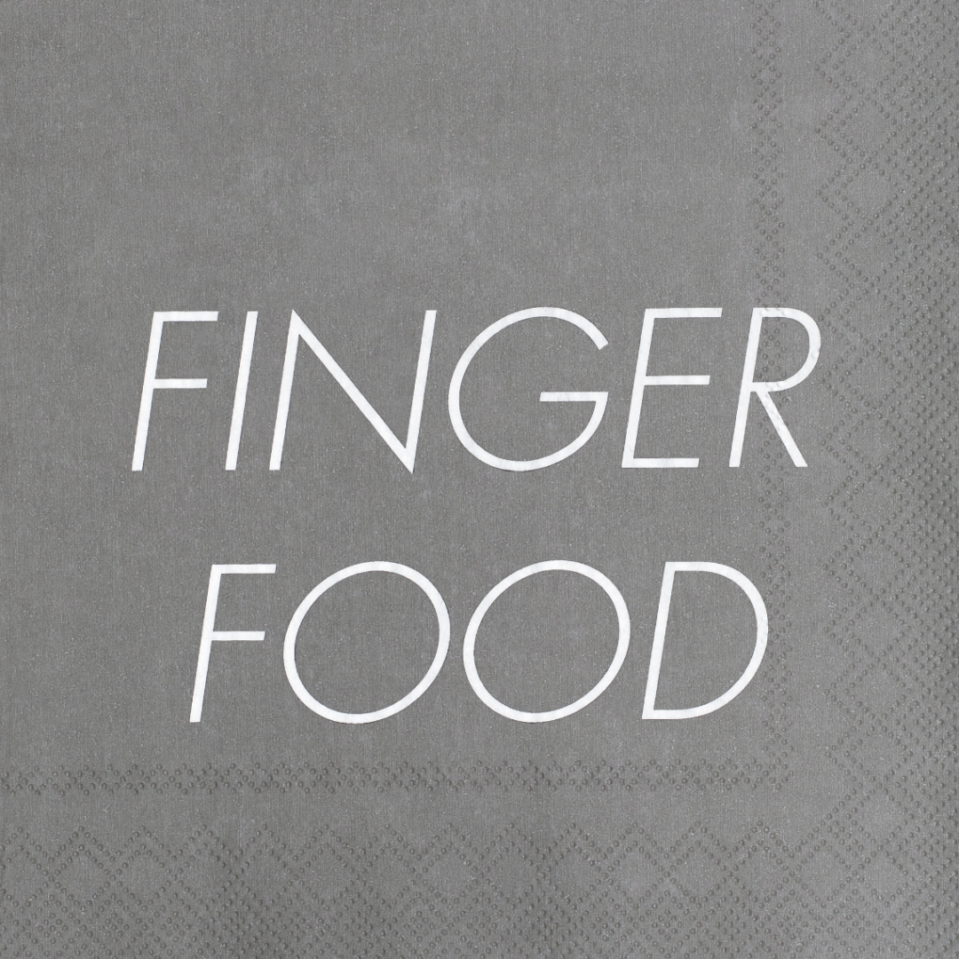'Finger Food' Cocktail Napkins