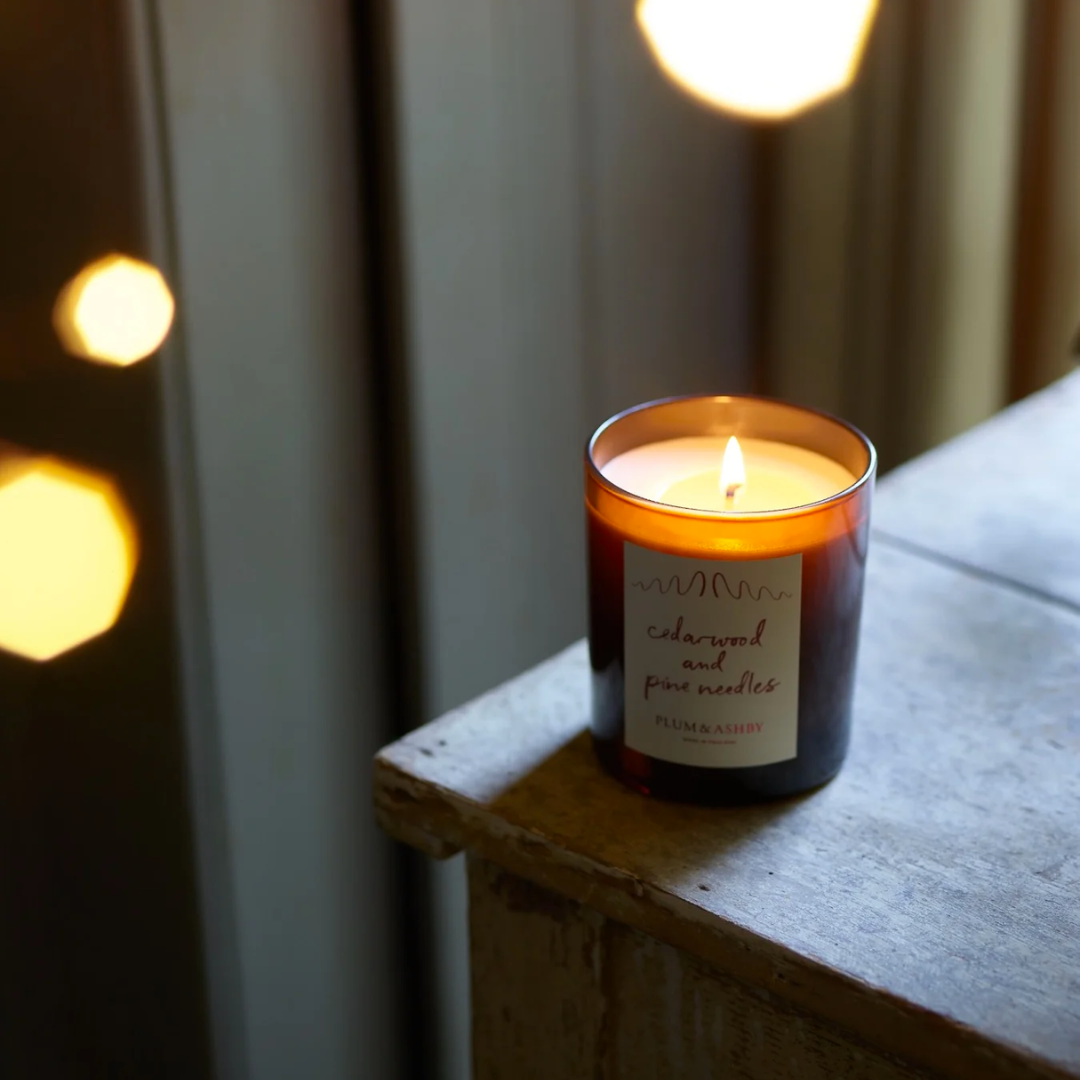 Plum & Ashby Cedarwood & Pine Needles Candle