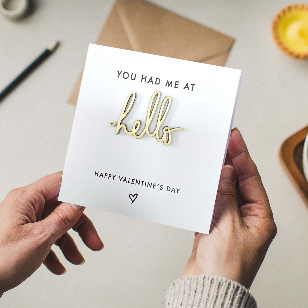 Jodie Gaul & Co 'You Had Me At Hello' Love Card