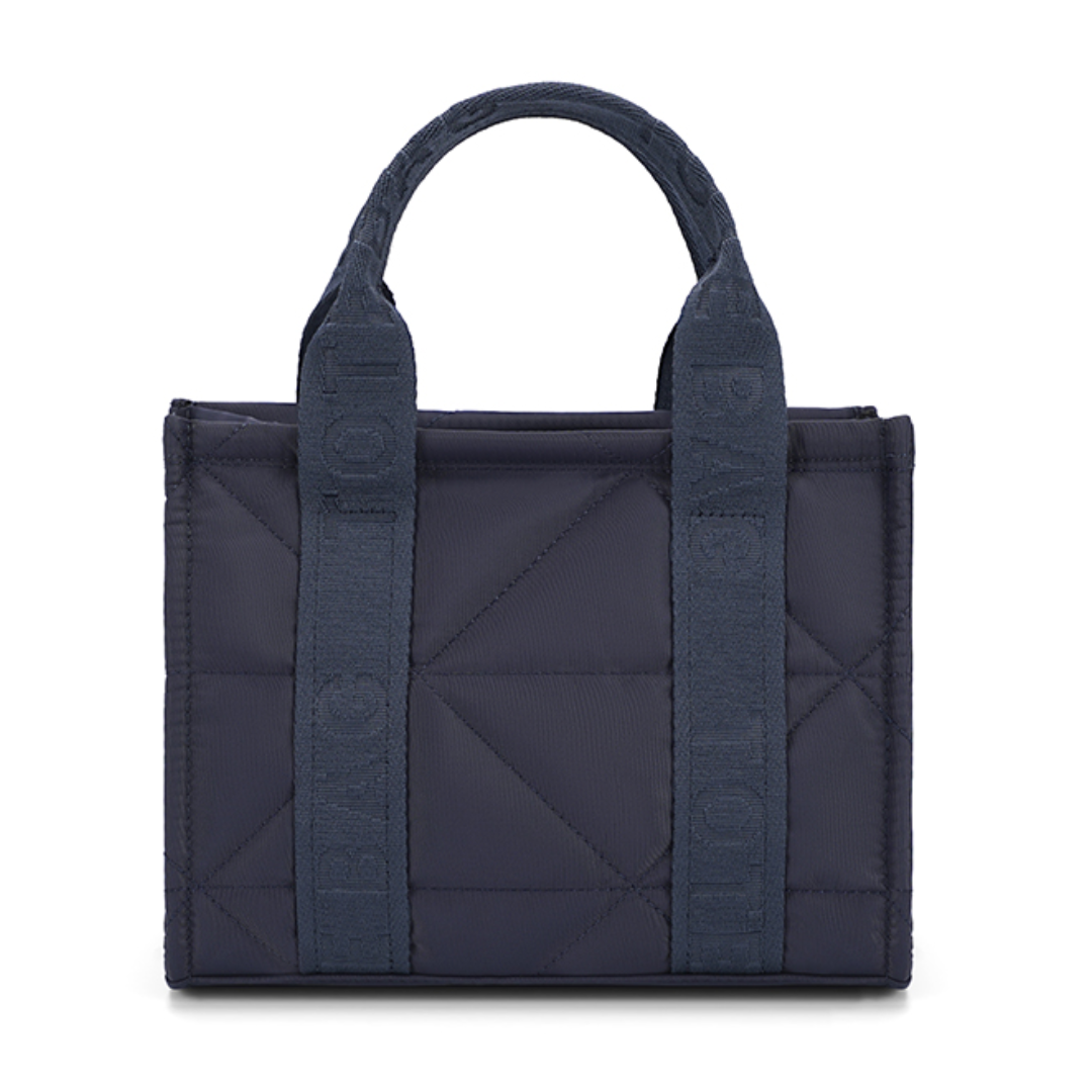 Quilted Fabric Tote Bag