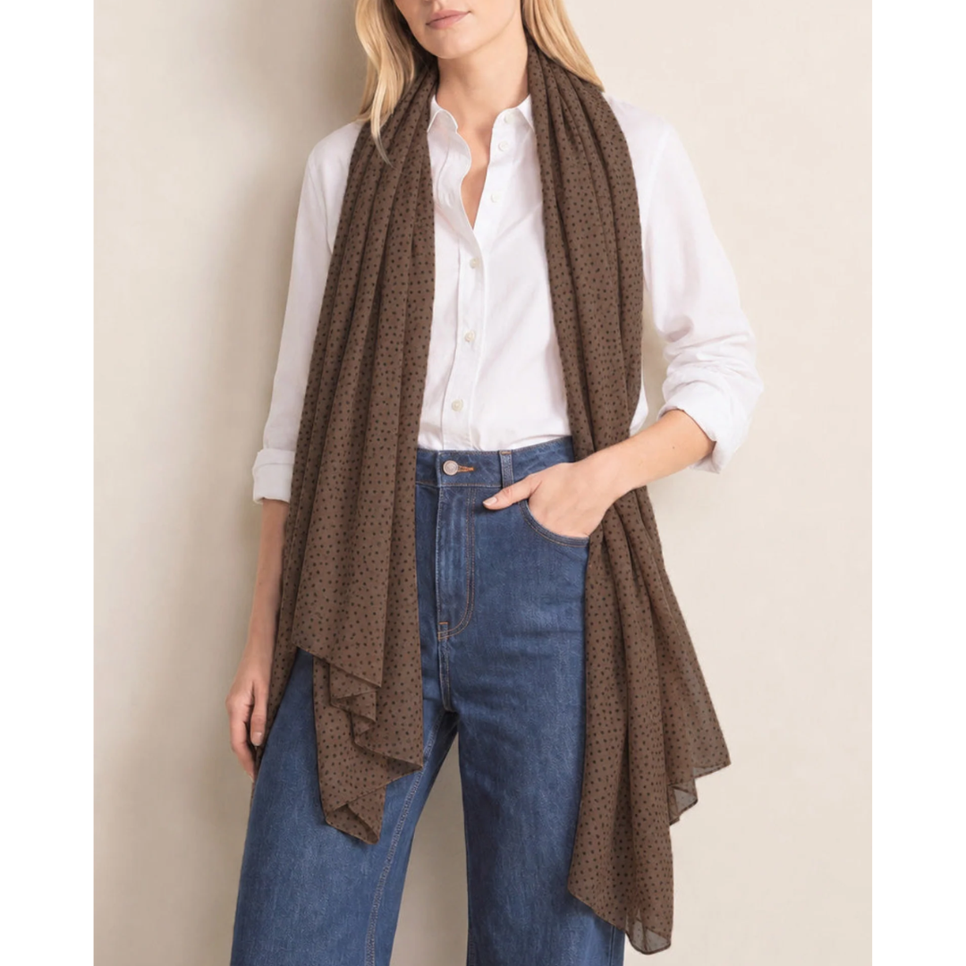 Multi Spot Lightweight Scarf