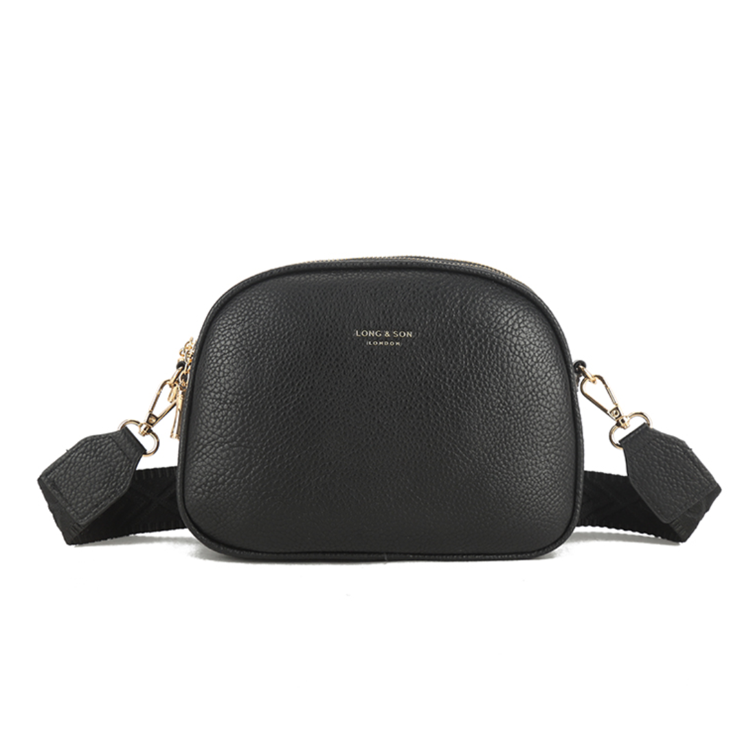 Vegan Crossbody Strap Bag