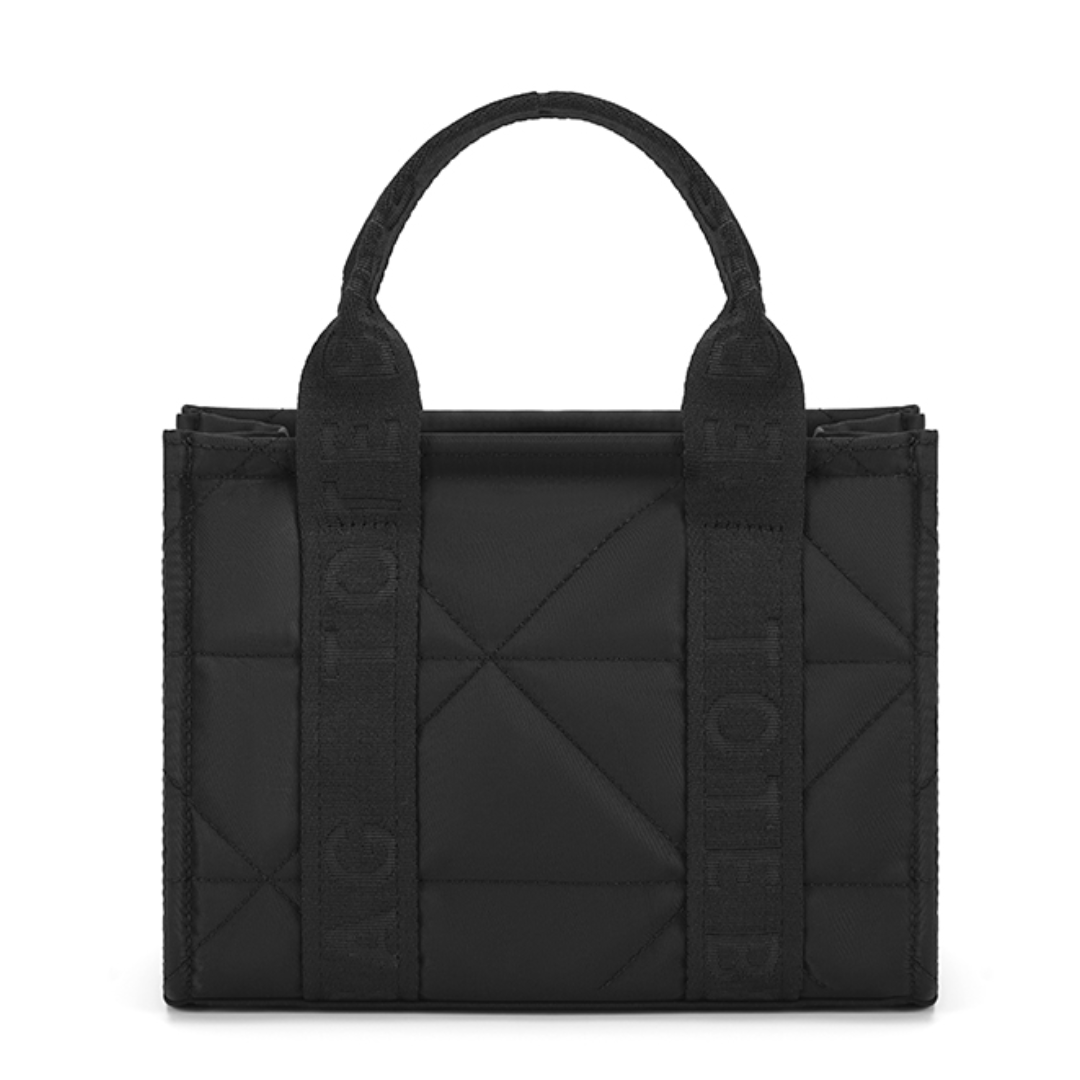 Quilted Fabric Tote Bag