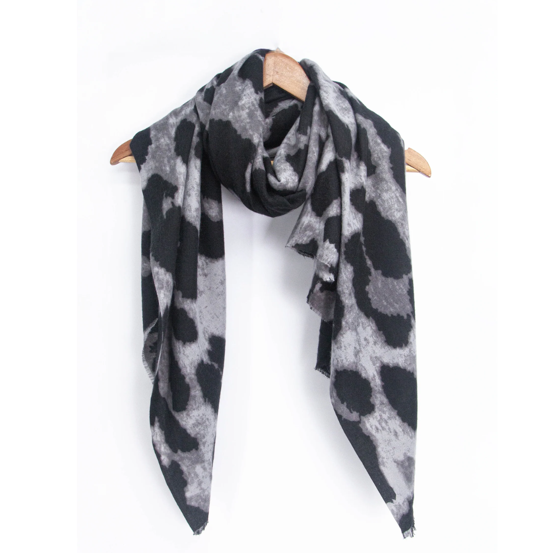 Eryn Leopard Print Scarf