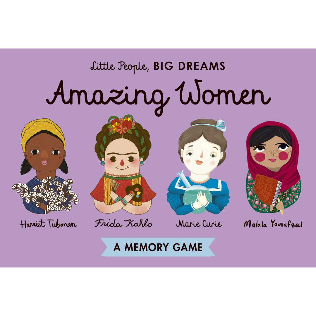 Little People Big Dreams: Amazing Women Memory Game