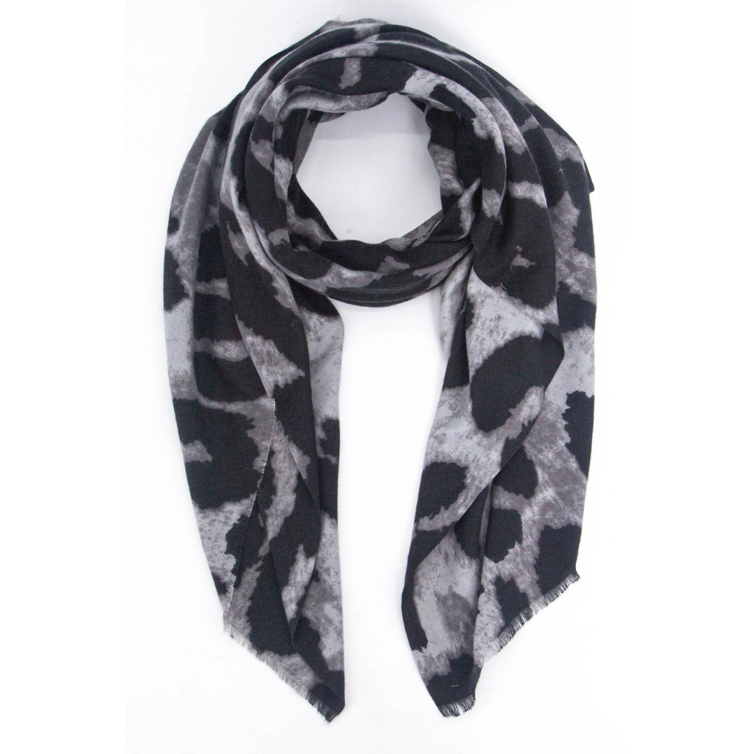 Eryn Leopard Print Scarf