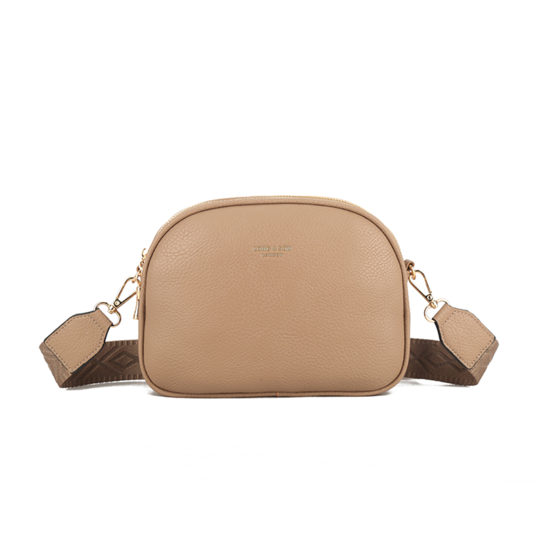 Vegan Crossbody Strap Bag