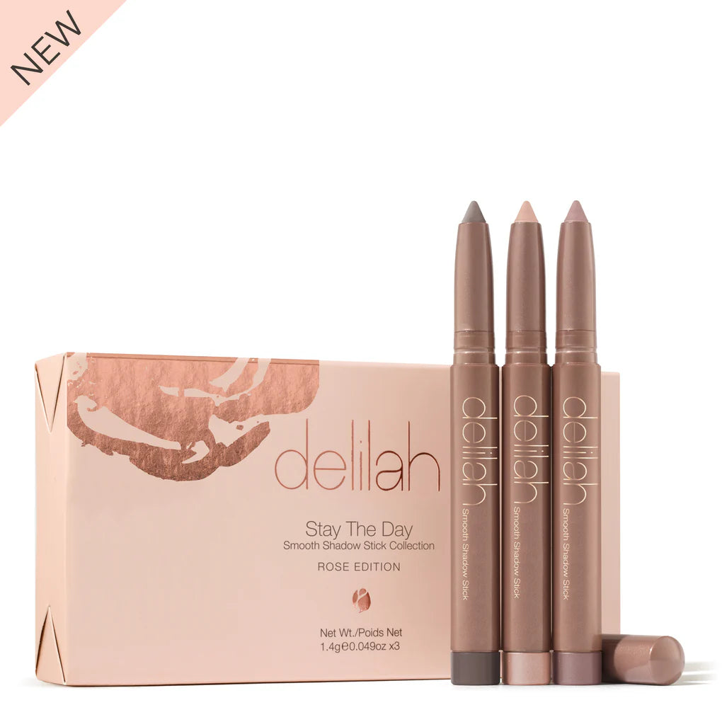 Delilah Cosmetics - Smooth Shadow Stick Collection - Stay The Day (Rose Edition)