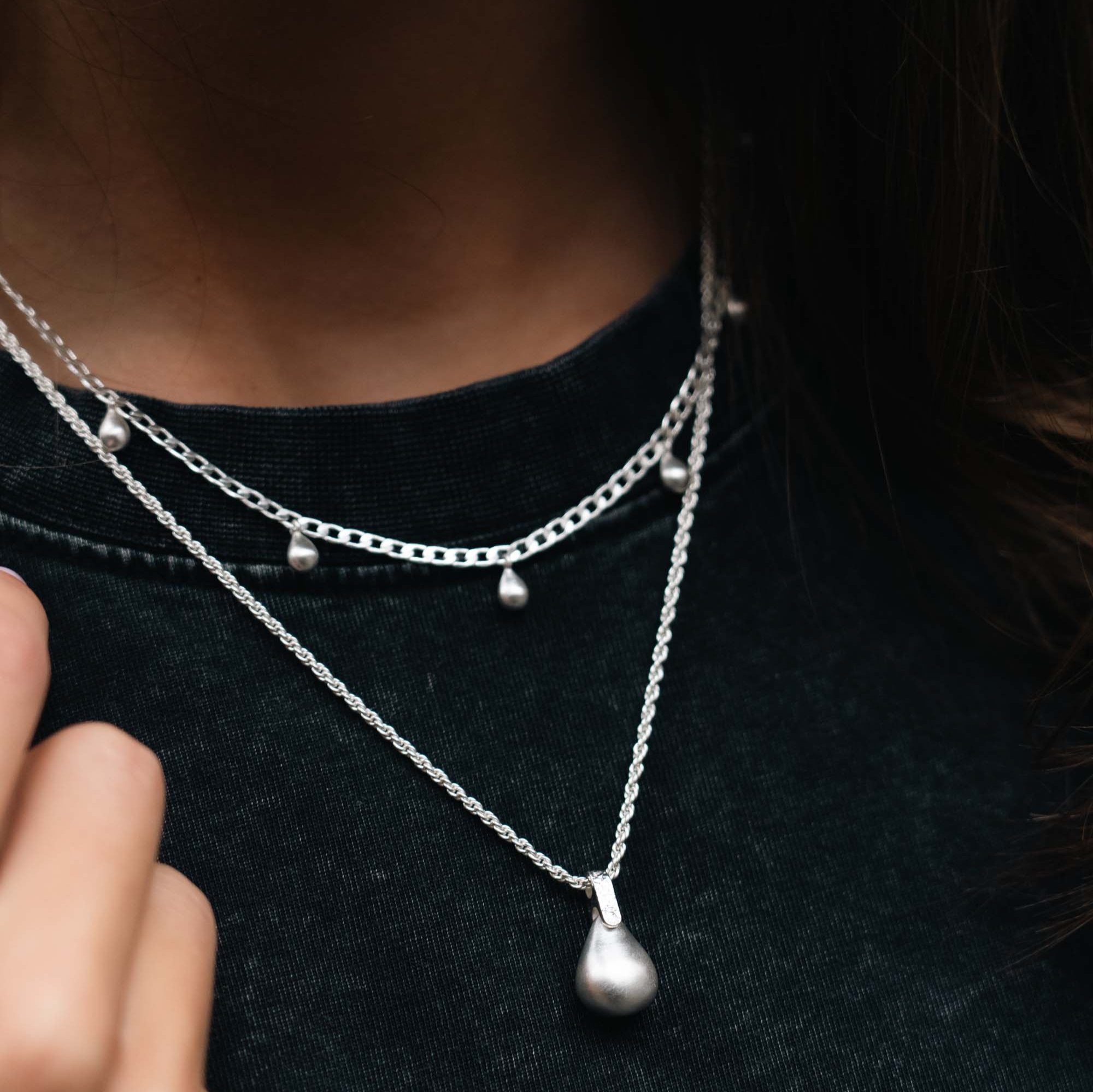 Tutti & Co Pebble Necklace