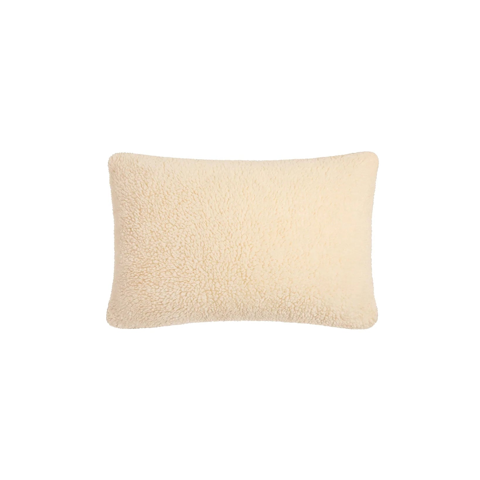 Chalk Bertie Sherpa Oblong Cushion