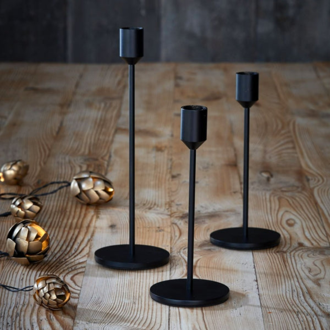 Candle Stands - Black
