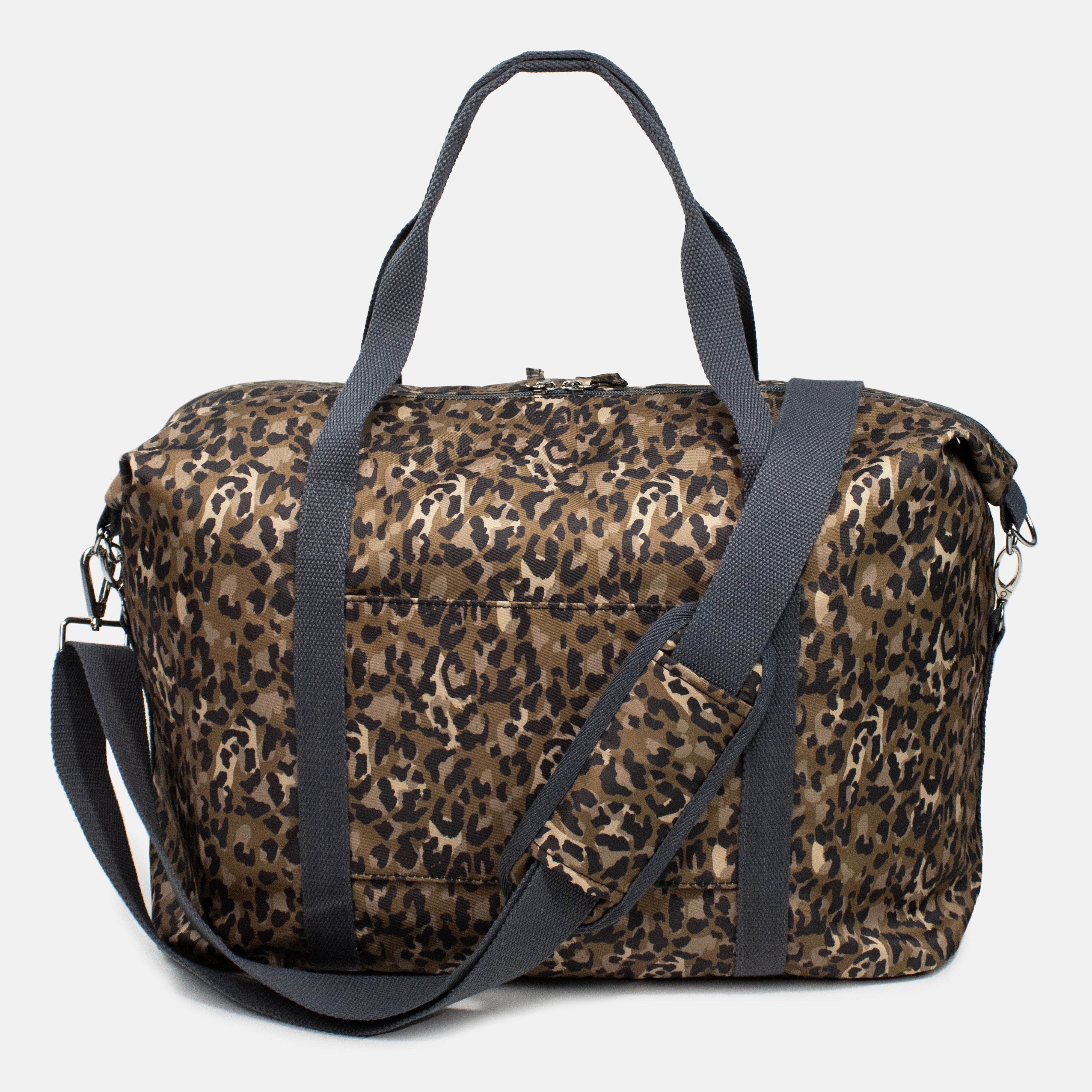 KIND Bags Leopard Print Weekend Bag