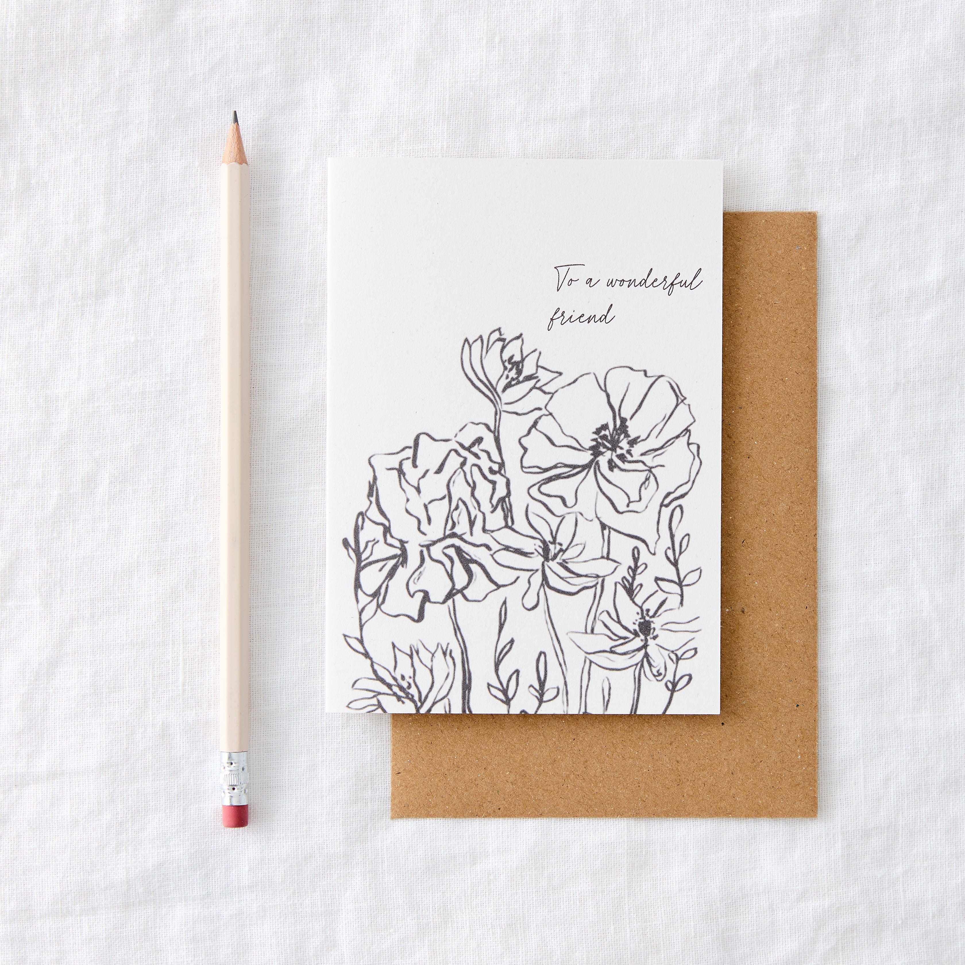 Wonderful Friend Greetings Card