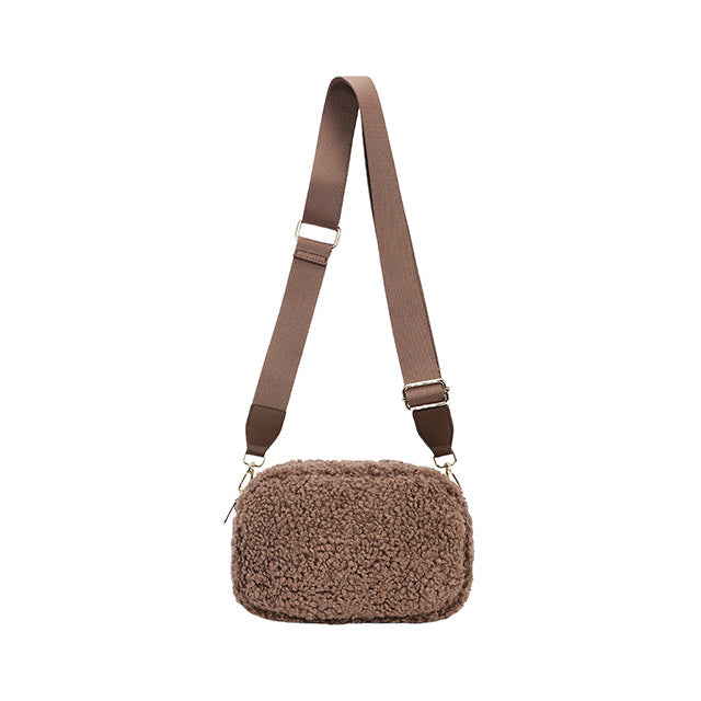 Bouclé Cross Body Bag