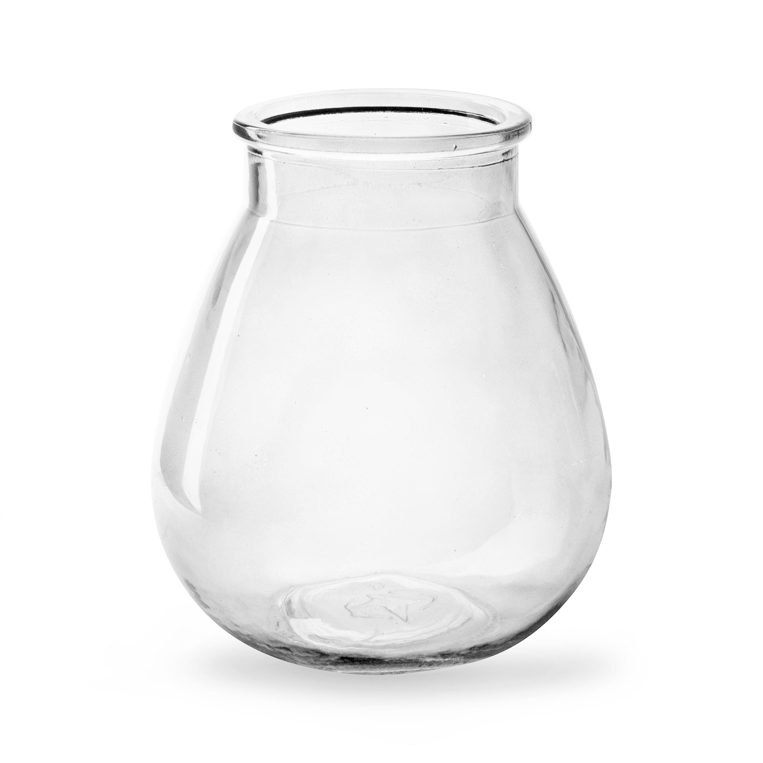 Clear Glass Yenna Vase - Small