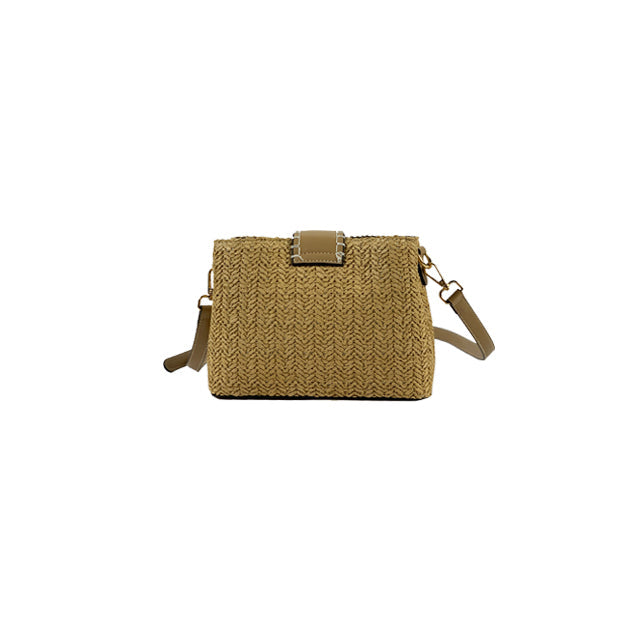 Crossbody Raffia Straw Bag