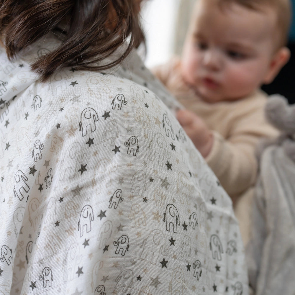 Cotton Animal Print Muslin