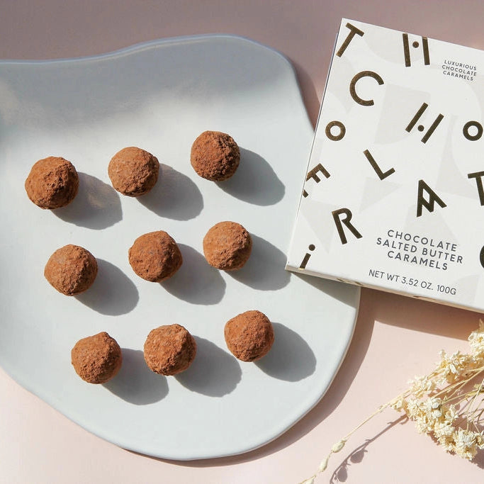 Salted Butter Caramel Truffles