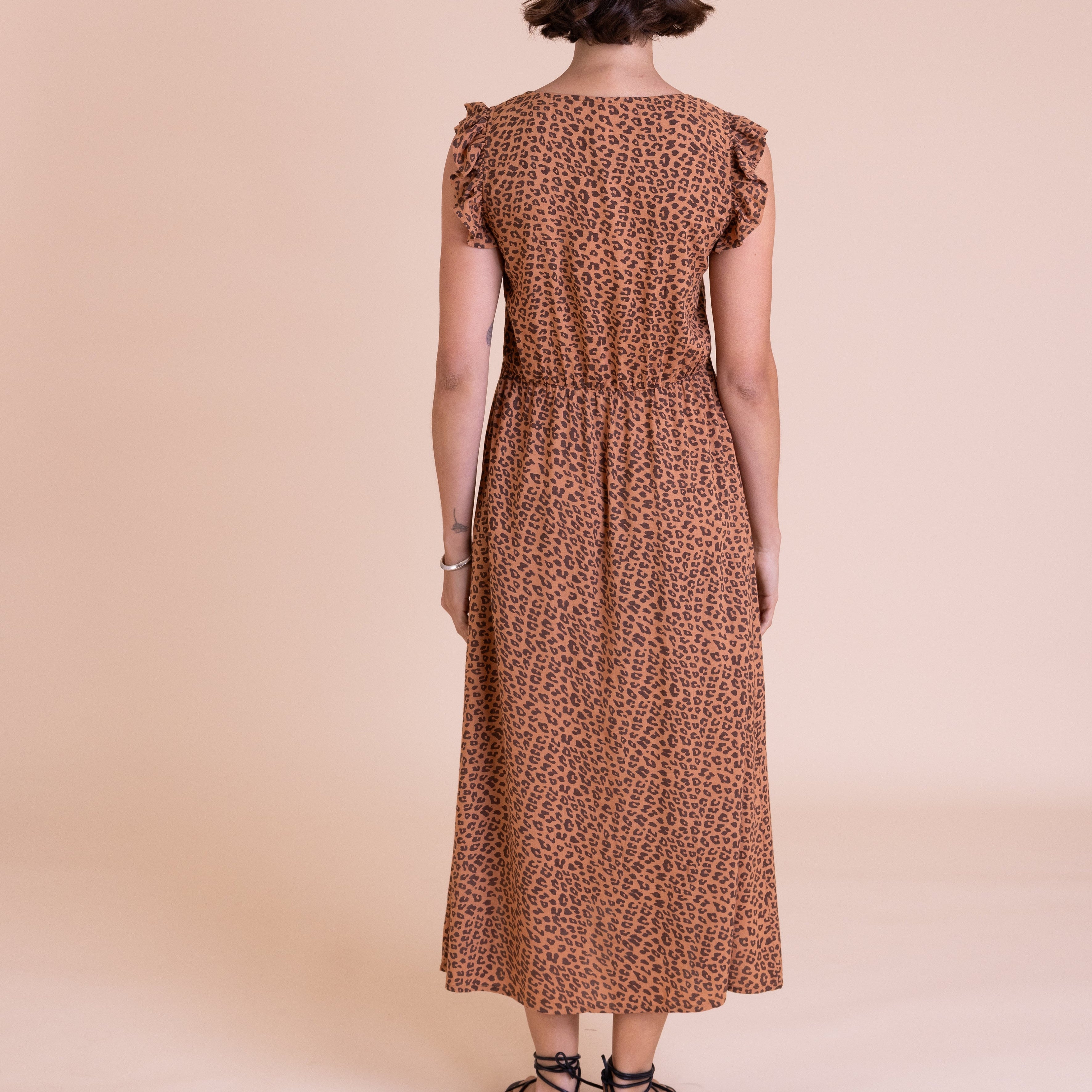 Shirred Summer Dress