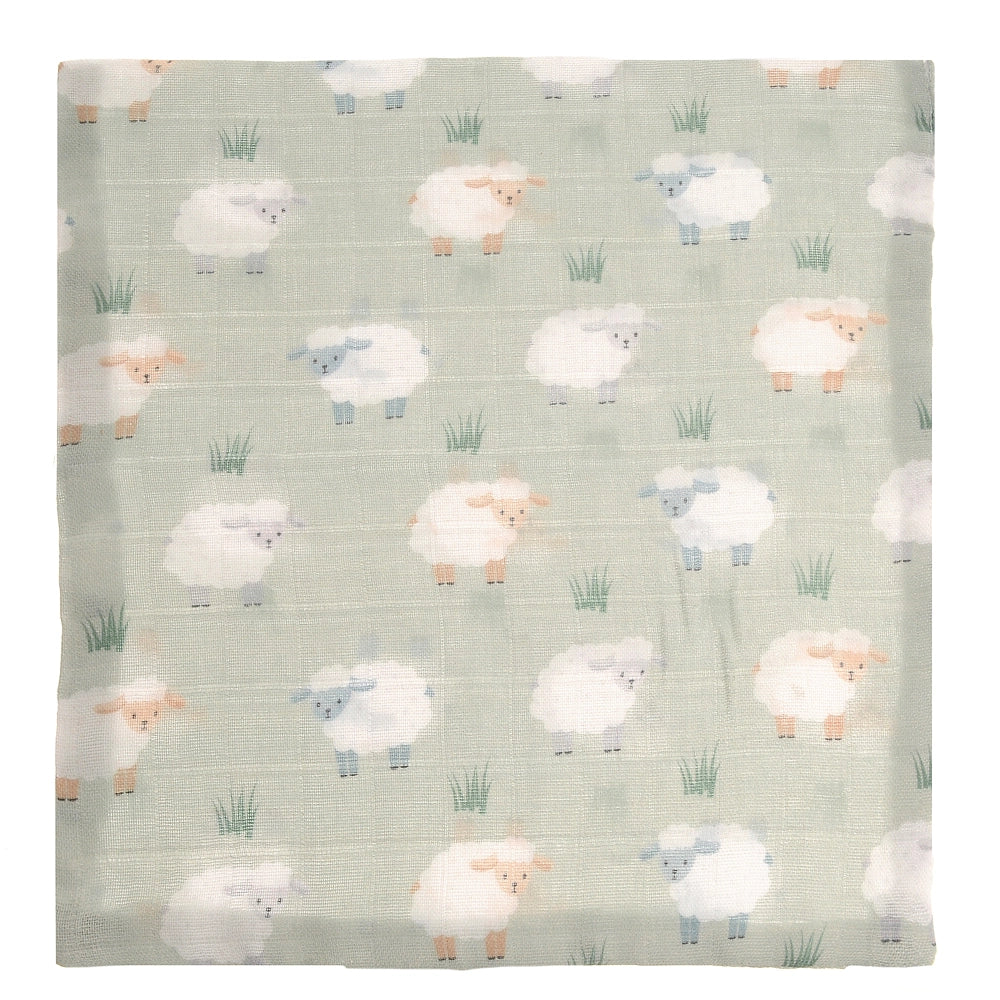 Cotton Animal Print Washcloths