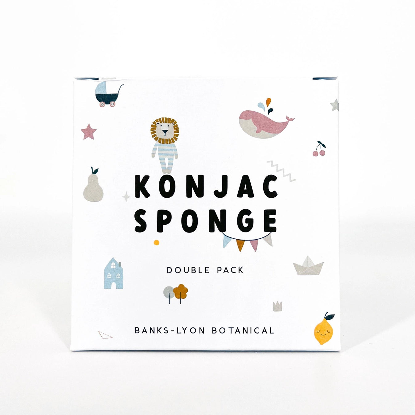 Konjac Sponge - Double Pack