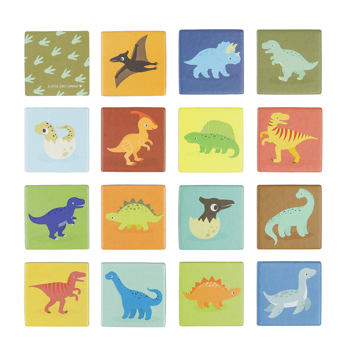 Memory Match Game: Little Dinosaurs