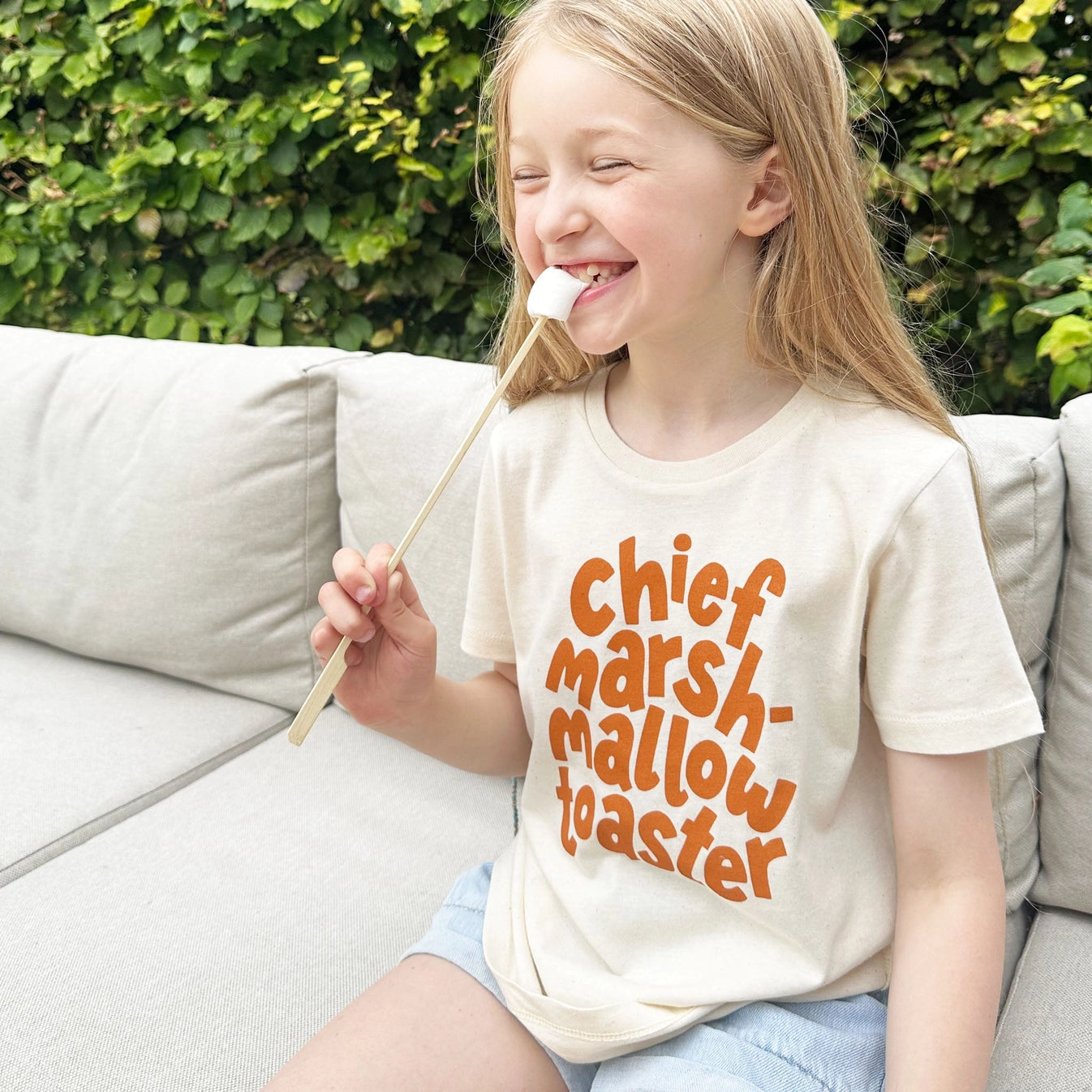 Chief Marshmallow Toaster T-Shirt