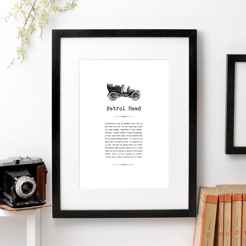 Coulson Macleod Mini A5 Vintage Words Print