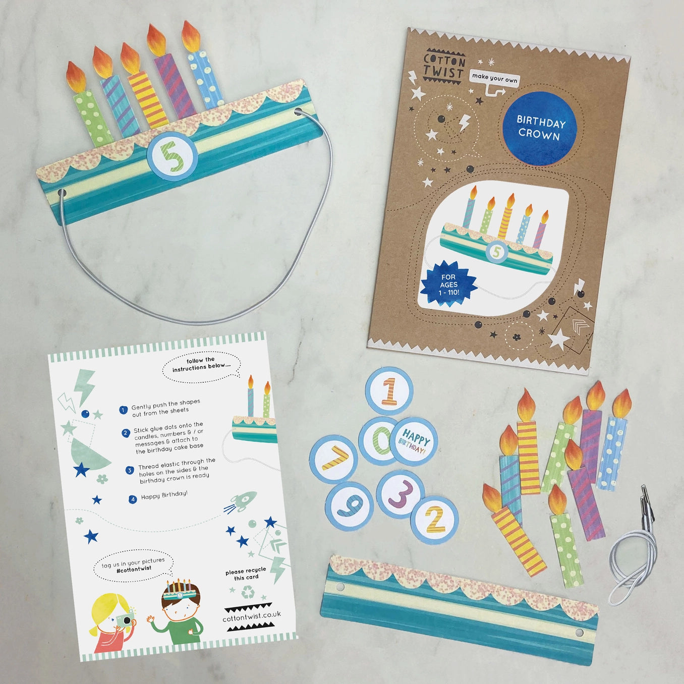 Make Your Own Birthday Crown Kit