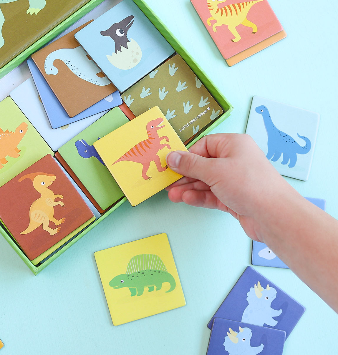 Memory Match Game: Little Dinosaurs