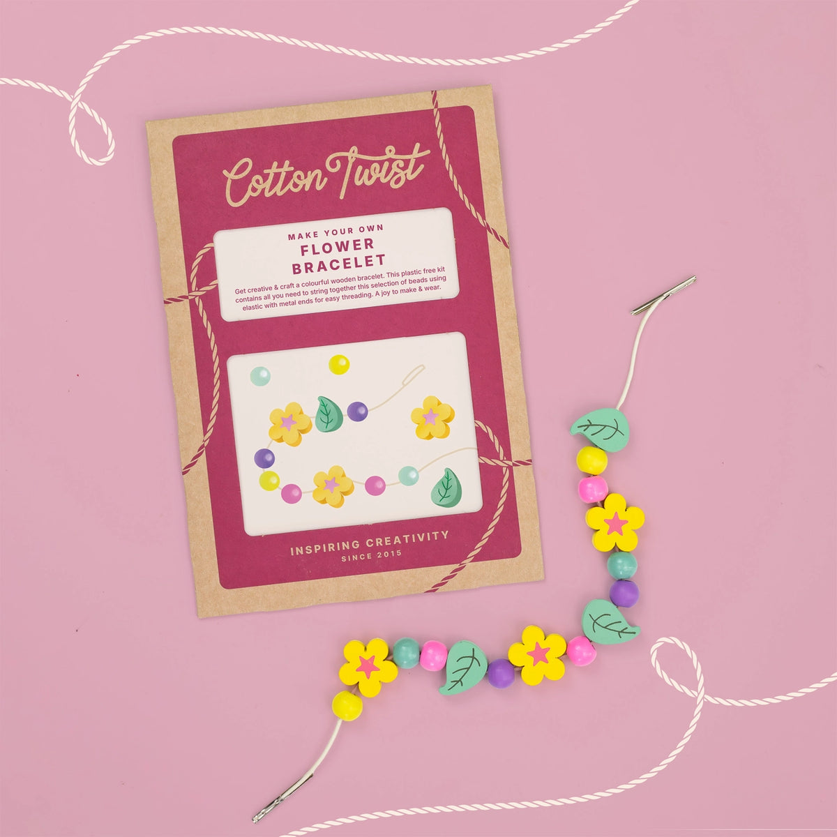 Make Your Own Flower Bracelet