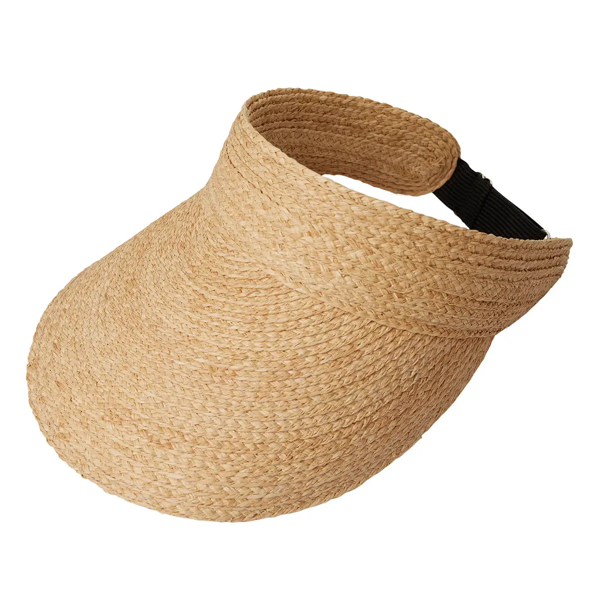 Natural Straw Peak Raffia Hat