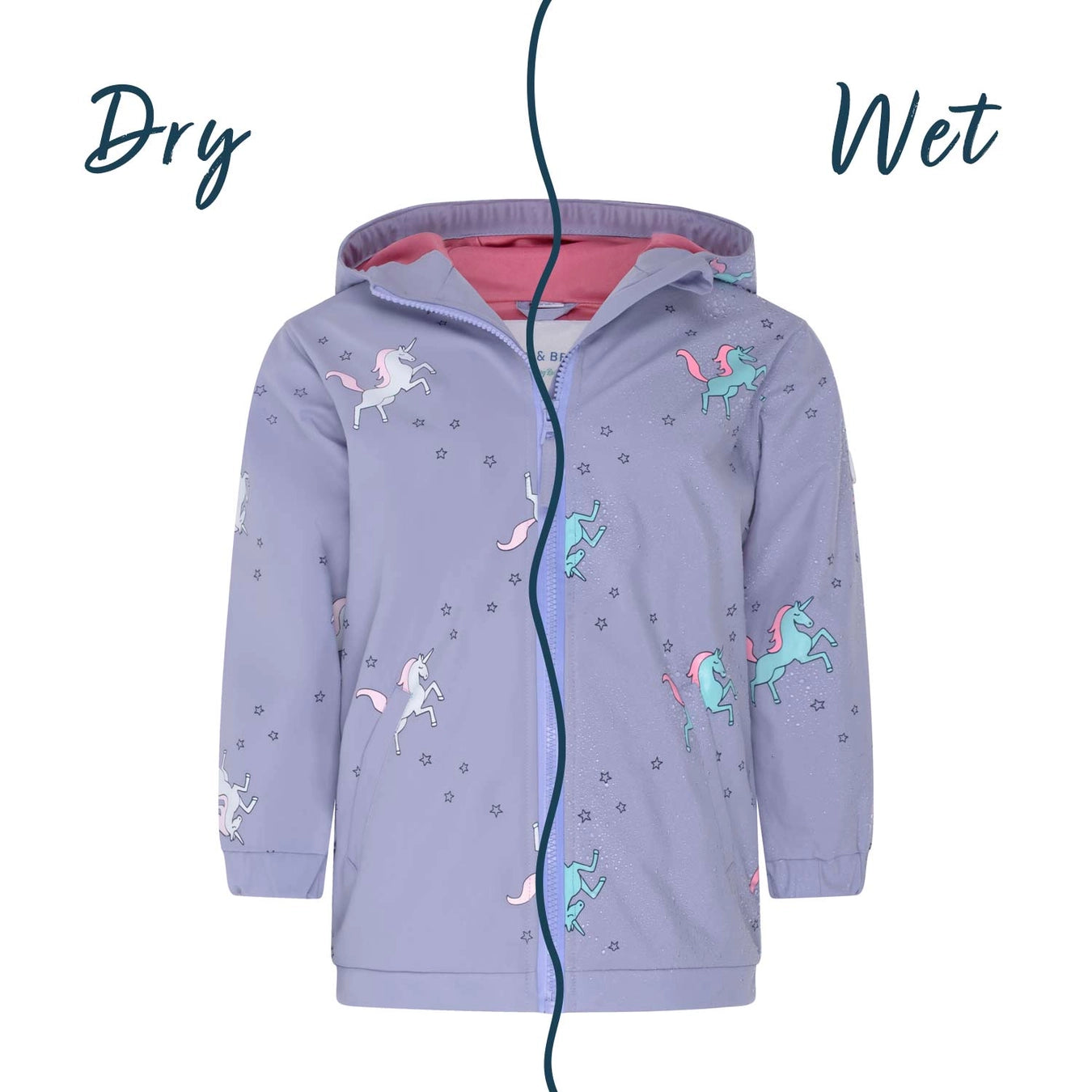 Colour Changing Kids Raincoat