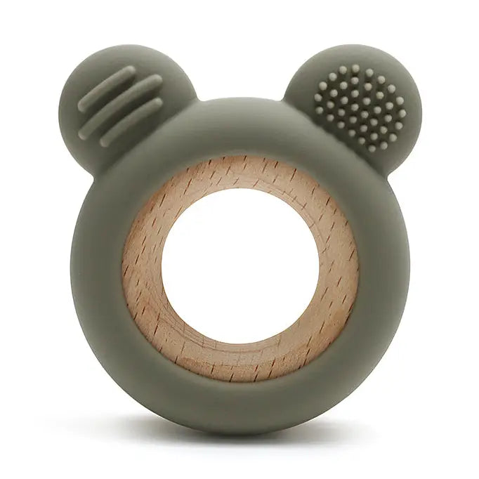 Silicone Bear Teething Ring