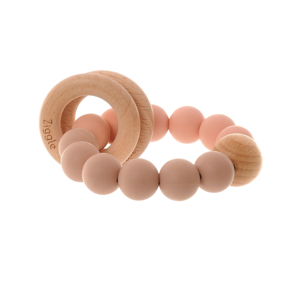 Wooden Teether & Rattle