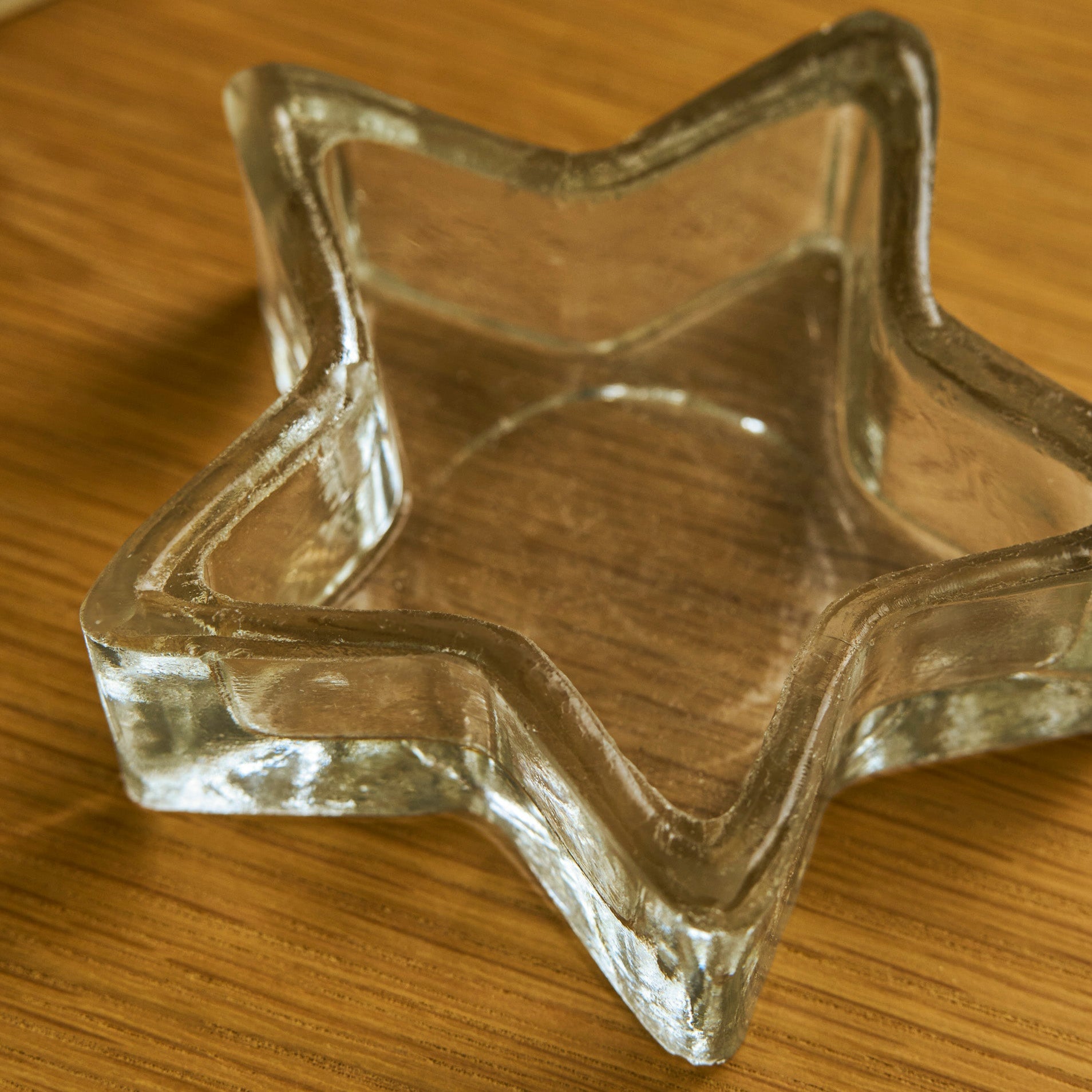 Leverton Star Recycled Glass Tealight Holders