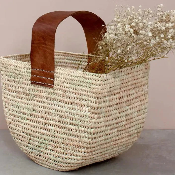 Ellie Half Moon Basket Bag