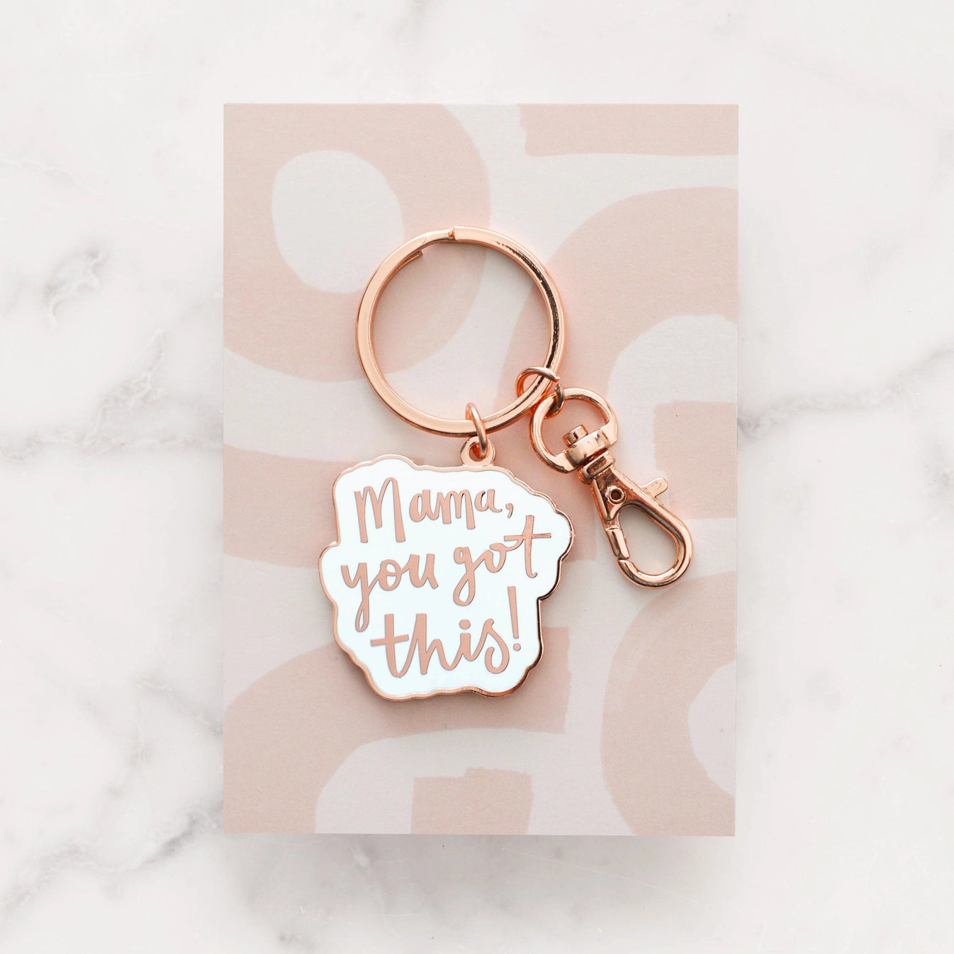 Mama, You Got This! - Enamel Keyring