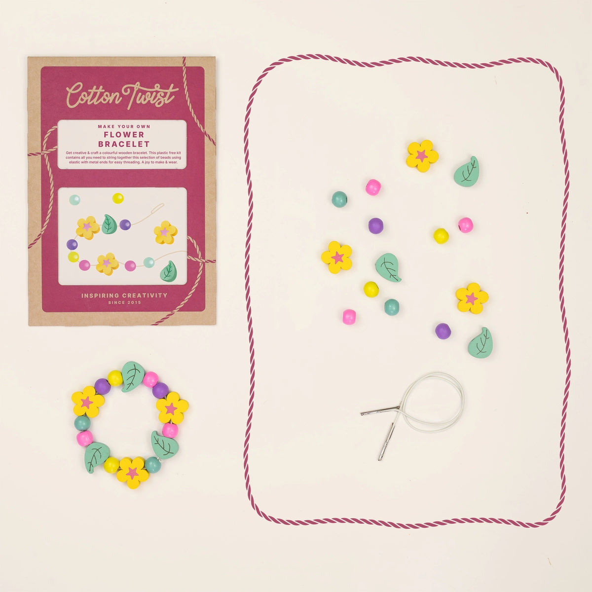 Make Your Own Flower Bracelet