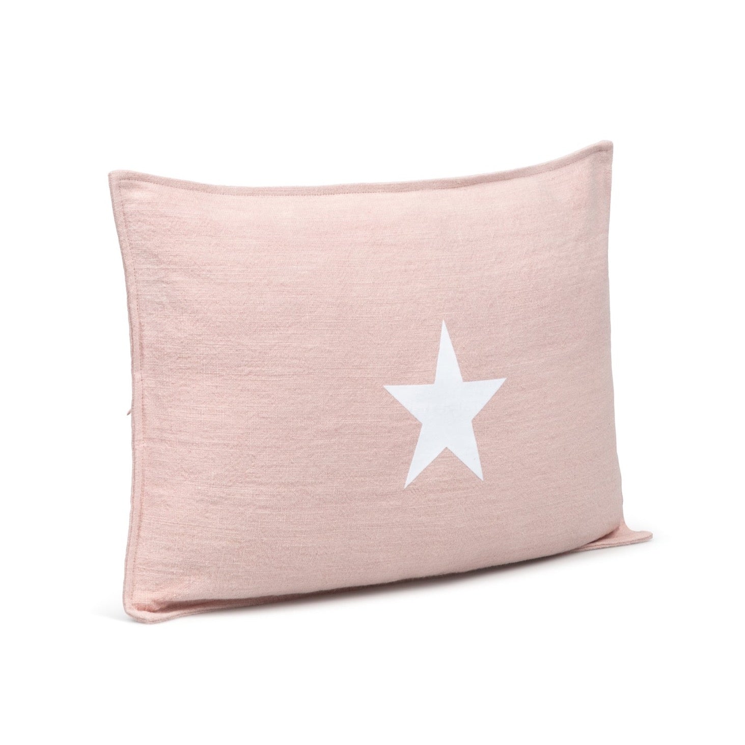 Pink Star Oblong Cushion